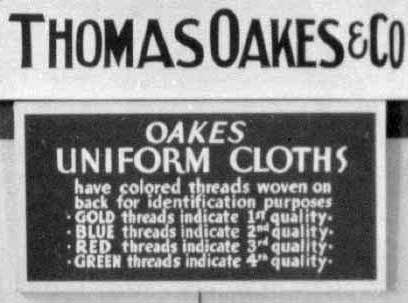 Thomas Oakes Co  - detail