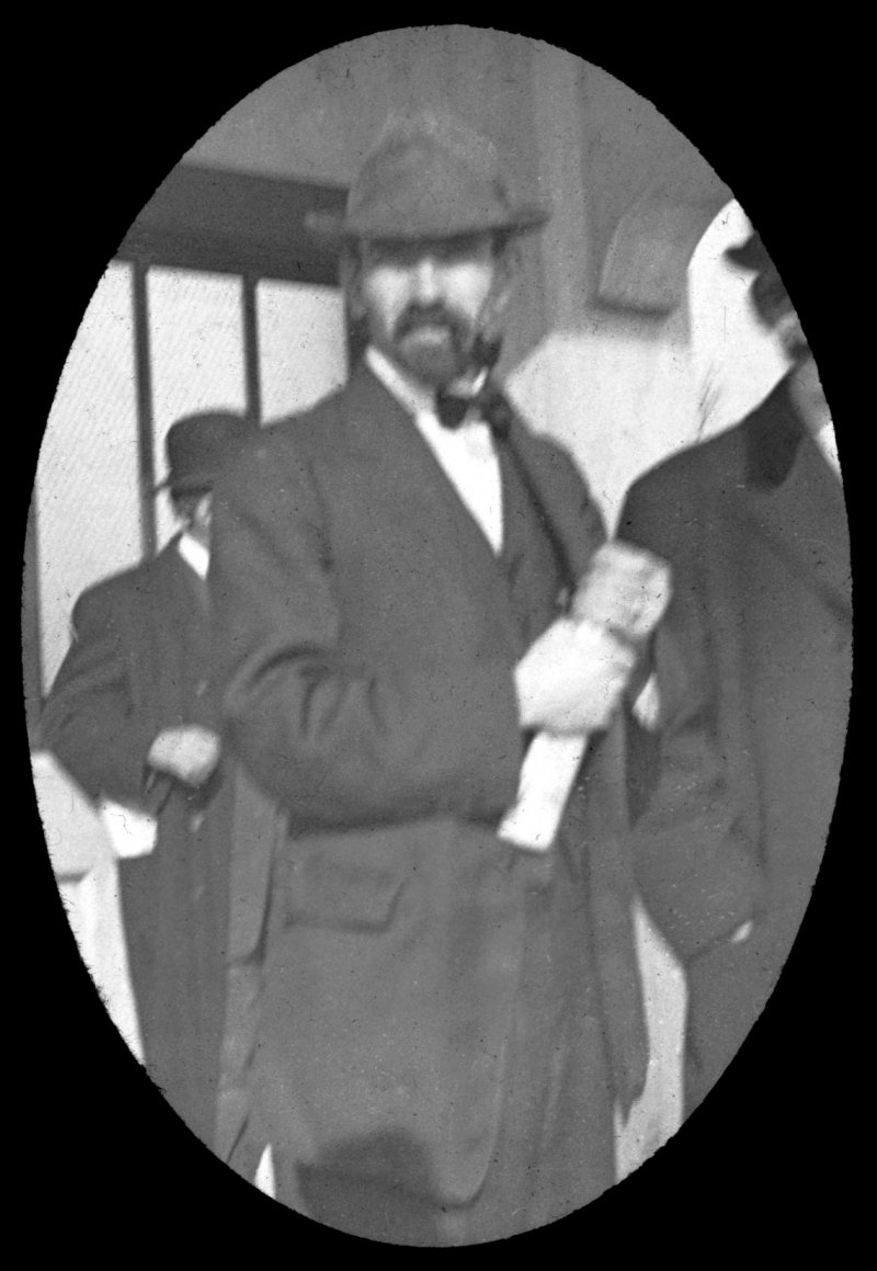 Mr. Suplee at Bloomfield Station