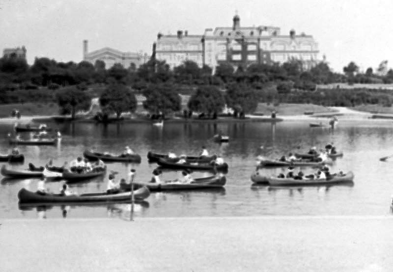Boating in Branch Brook Park