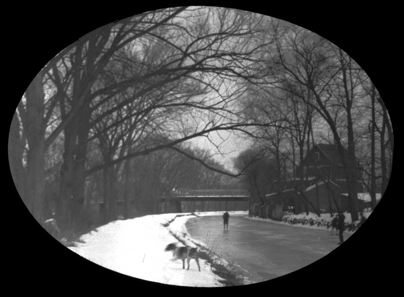 Scene on the Canal (Winter)
