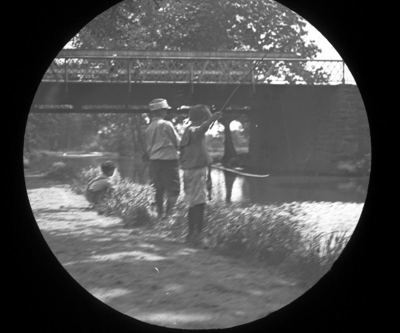 Fishing on the Canal