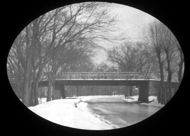 Scene on the Canal - Winter