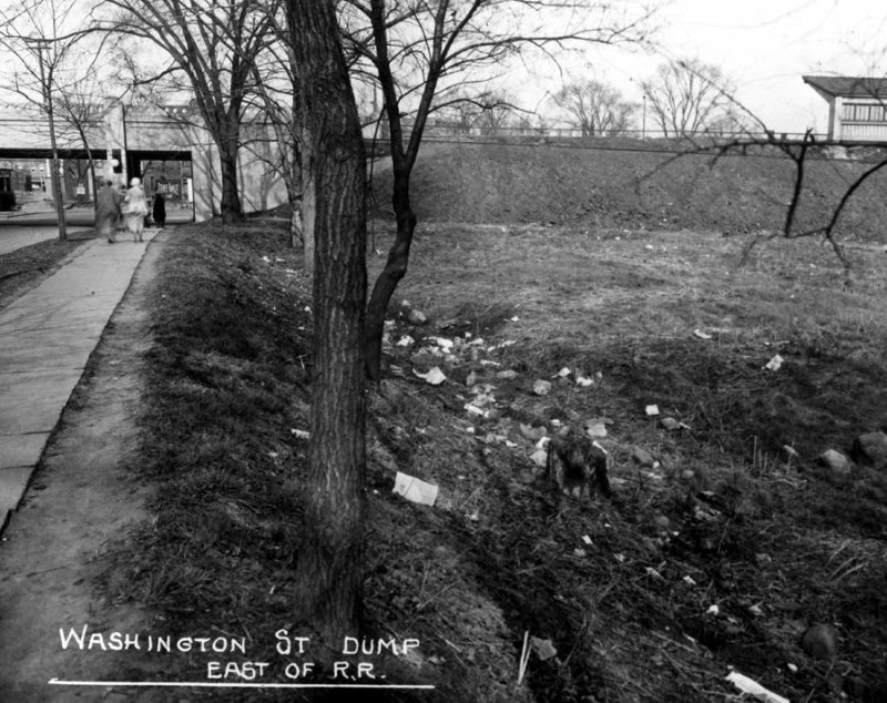 Washington St. Dump East of RR