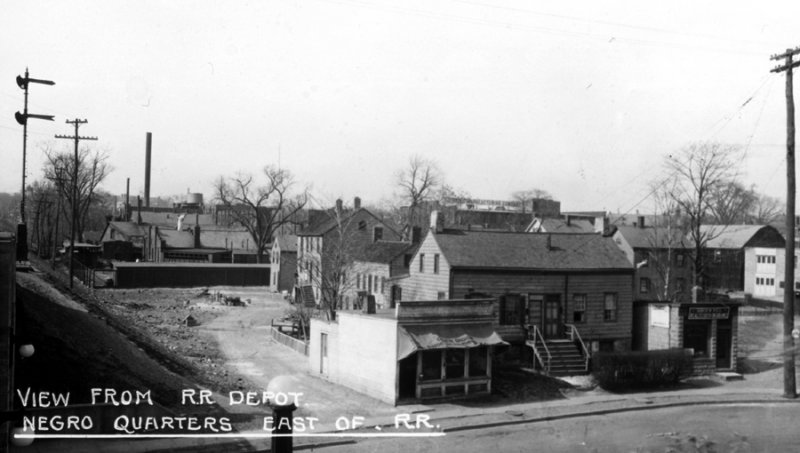 View from RR Depot